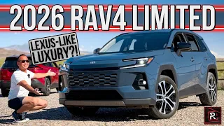 The 2026 Toyota RAV4 Limited AWD Is A Feature Packed Hybrid Family SUV For Core Shoppers
