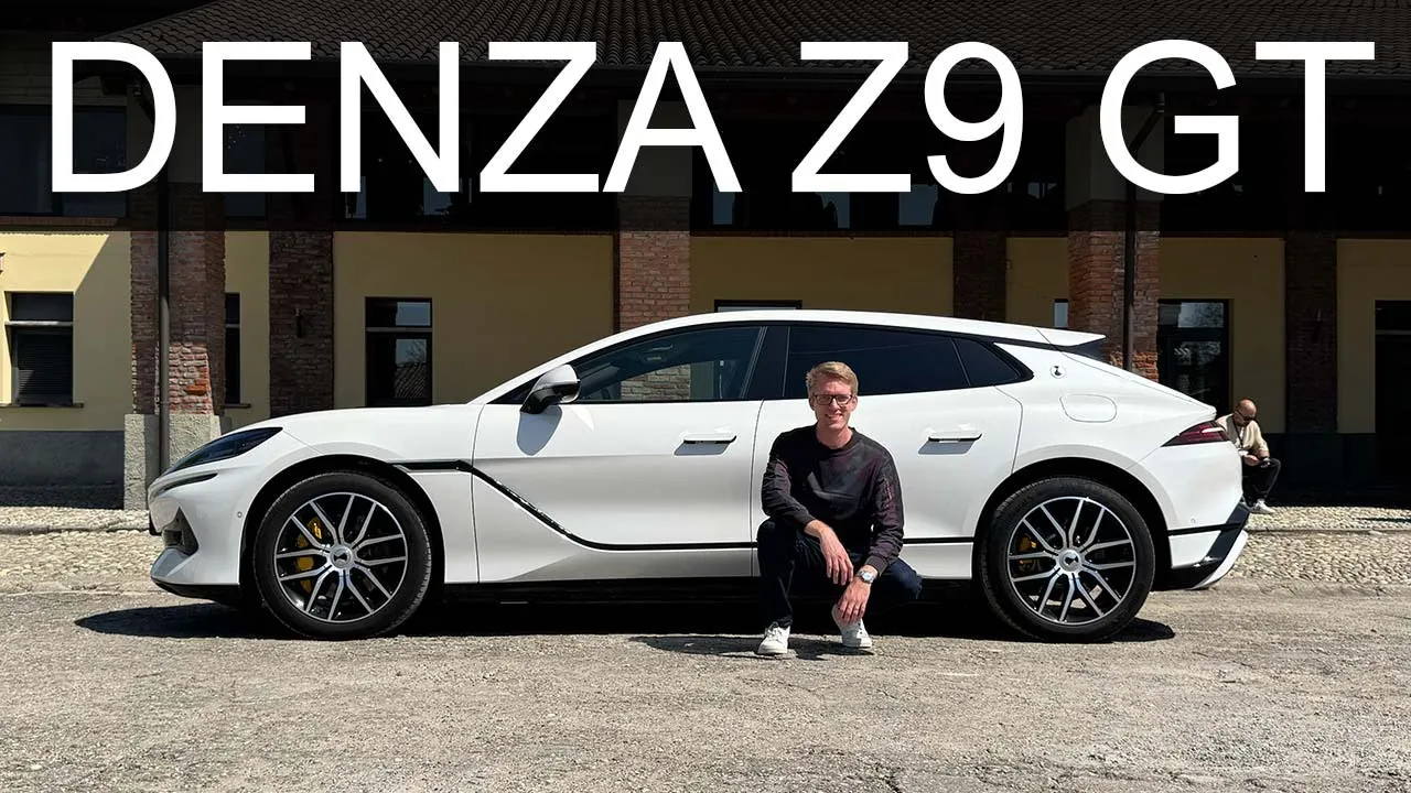 Testade lyx-elbilen Denza Z9 GT. Försökte krocka med flit, snurrade på stället och punka i 180 km/h