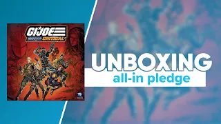 G.I. Joe Mission Critical All-In Unboxing w/ Heavy Firepower Expansion & Promos