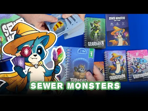 Sewer Monsters - A Cute Garbage Card Game