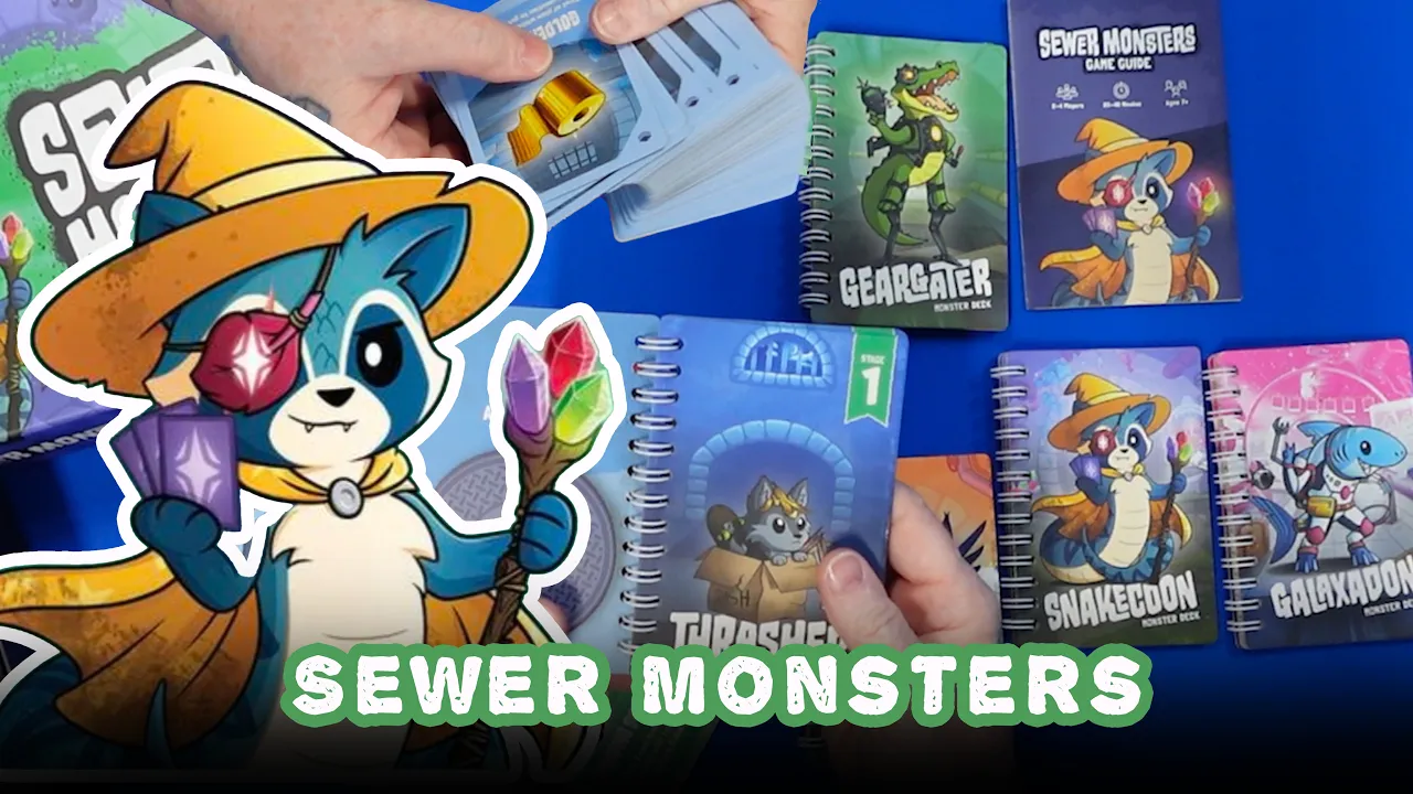Sewer Monsters - A Cute Garbage Card Game