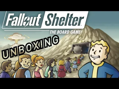 Fallout Shelter - Unboxing