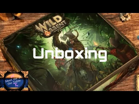 Unboxing of Wild Assent all in kickstater