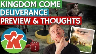 Kingdom Come Deliverance - The Board Game Preview and Thoughts