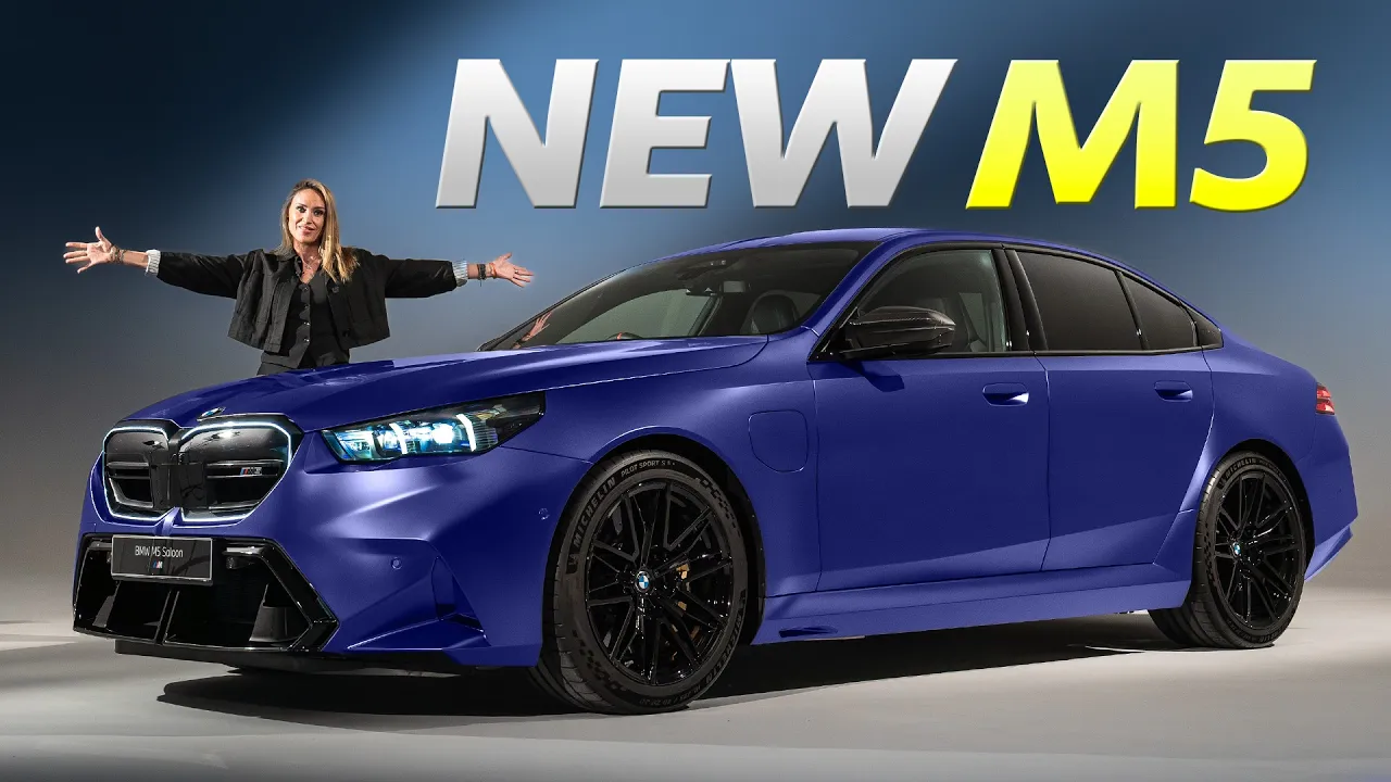 2025 BMW M5: It's A 727HP Plugin HYBRID!? | 4K