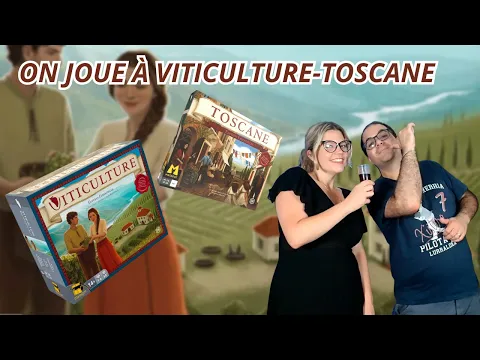{ Règles Et Partie } ON JOUE À VITICULTURE - TOSCANE | Jeu De Société | Matagot