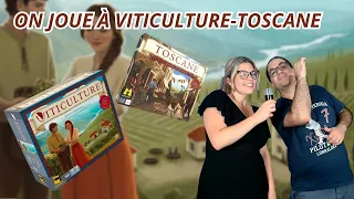 { Règles Et Partie } ON JOUE À VITICULTURE - TOSCANE | Jeu De Société | Matagot
