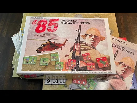 ‘85 Afghanistan: Graveyard of Empires (Flying Pig Games) - Unbox of Charles S. Roberts Award Nominee