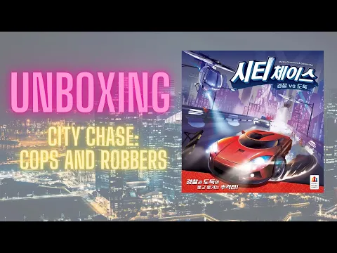 Boardgame Unboxing: City Chase: Cops and Robbers