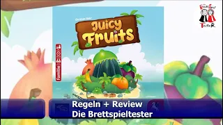 Juicy Fruits von Deep Print Games - Regeln + Let’s Play + Review - Brettspiel - Die Brettspieltester