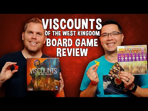 Review of Viscounts of the West Kingdom - Medieval Deck Building Board Game