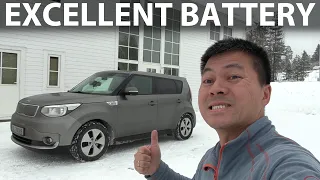 Kia Soul 27 kWh degradation test after 73k km