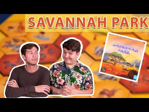 Savannah Park | Animal Themed Tile Placement! | Board Game Overview and Review (Episode #65)