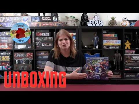 Smash Up Disney Edition Board Game Unboxing