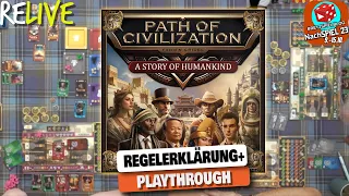 Path of Civilization - Komplette Regelerklärung + Playthrough - ReLive NachSPIEL 23