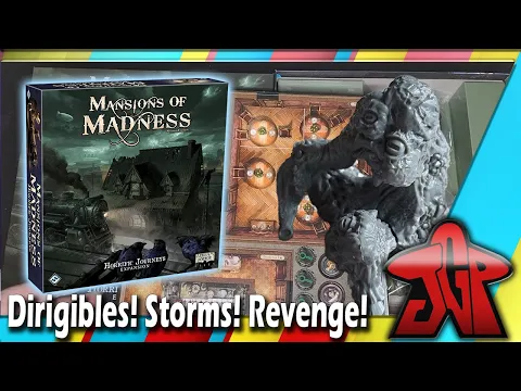 Mansions of Madness Second Edition – Horrific Journeys Expansion silent unboxing