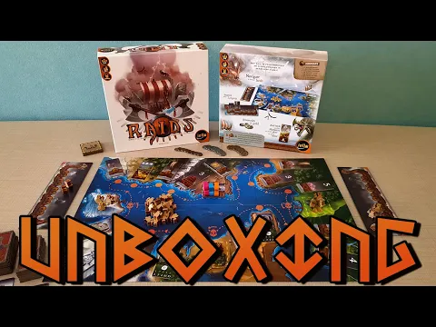 Raids - Kutu Oyunu Açılımı Falan - ASMR Board Game Unboxing