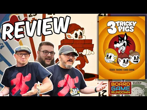 3 Tricky Pigs Review & How To Play | A huff and a puff!