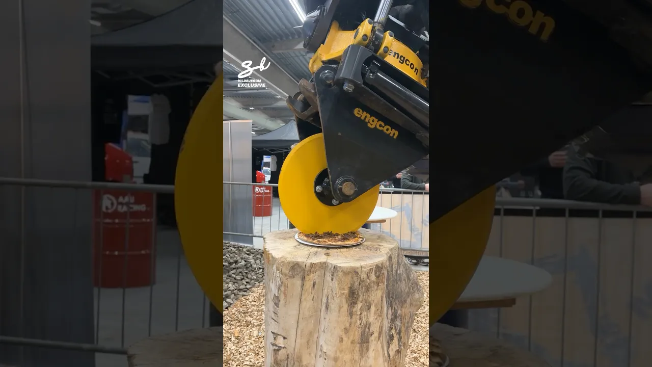 It's time to dig in… literally! 🍽️ #excavator #machinery #food