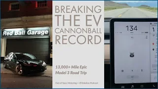 Model 3 | 13,000mi+ Road Trip and Breaking the Cannonball EV Record