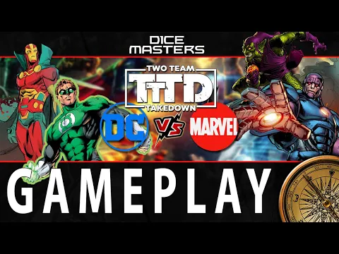 Dice Masters Two Team Takedown Marvel vs DC Gameplay | Round 4 | Epic Dice Battles!
