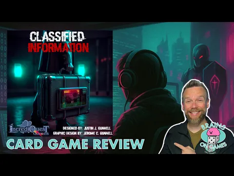 Classified Information Card Game Review | Secrets, Spies & Strategy!
