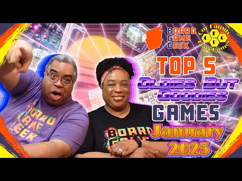 Top 5 Games for January 2025 - Top 5's w/ Our Family Plays Games
