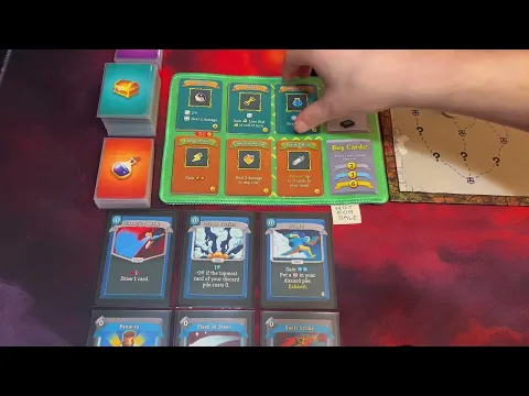 Slay the Spire: The Board Game - Ascension 10 Defect Solo Playthrough (Act 1)