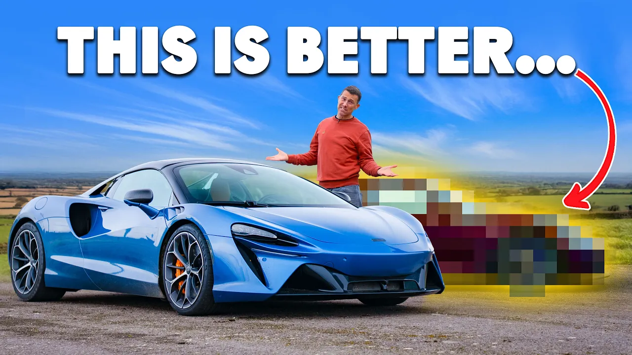 I almost broke the new McLaren Artura