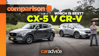 Mazda CX-5 v Honda CR-V 2020 Comparison | Which is the family choice?