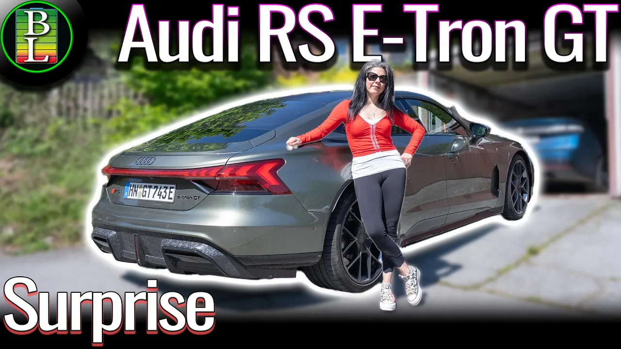 What does my wife Cindy think of the Audi RS E-Tron GT Performance