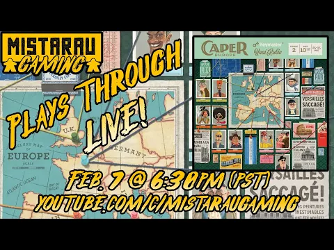 Mista Rau Gaming LIVE! Caper: Europe