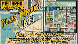 Mista Rau Gaming LIVE! Caper: Europe