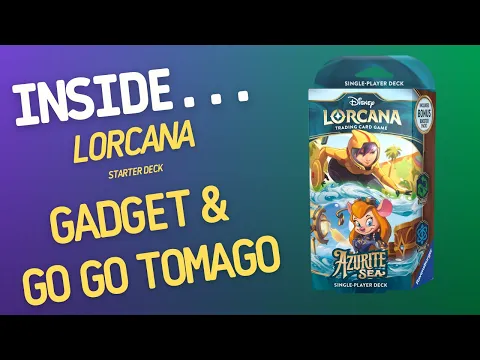 Disney Lorcana Azurite Sea Starter Deck - Emerald & Sapphire | Inside #631