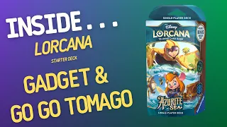 Disney Lorcana Azurite Sea Starter Deck - Emerald & Sapphire | Inside #631