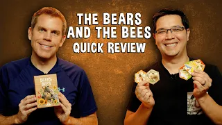 Review of The Bears and the Bees - Bee Hive Tile Placement Card Game