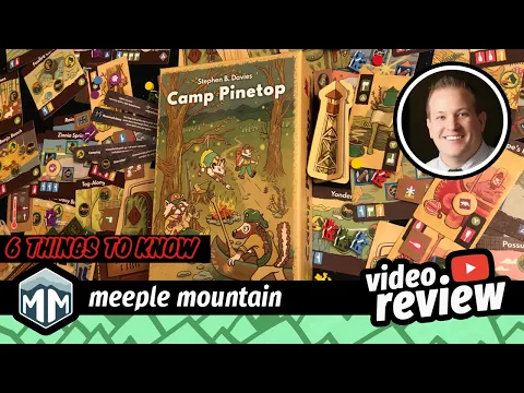 Camp Pinetop - 6 Things You Need to Know - Review - Boardgame Brody
