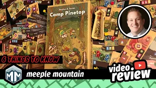 Camp Pinetop - 6 Things You Need to Know - Review - Boardgame Brody
