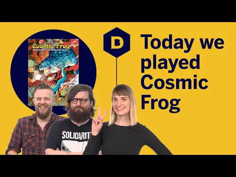 Cosmic Frog board game preview - Today We Played Cosmic Frog