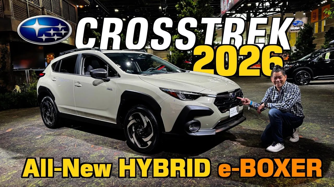 2026 Subaru Crosstrek Hybrid e-BOXER – Subaru’s Electrified AWD Without Compromise!