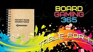 Pocket Book Adventures - Table for 1 - Board Gaming 365