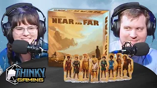 Let's Play NEAR AND FAR | Game 4 | Roll to One Board Gaming