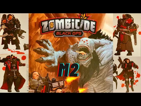 Zombicide Invaders: Black Ops expansion Mission 2- Agents Provocateurs