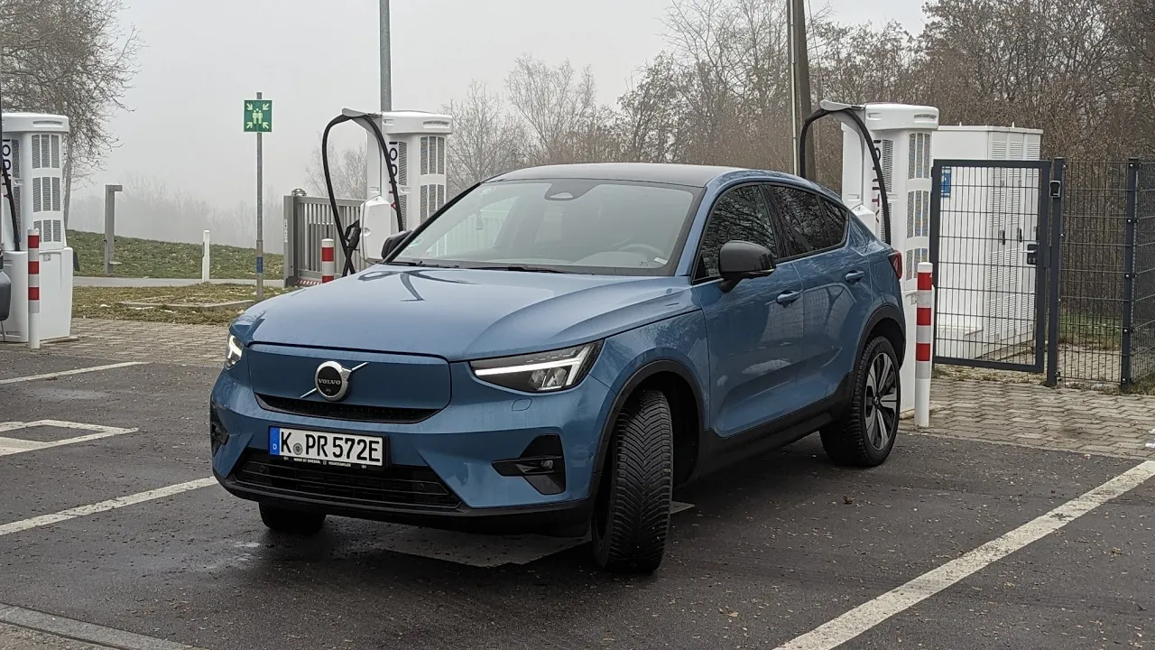 (live) Volvo C40 Single Highway Range Test