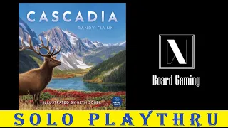 Cascadia Solo Playthrough