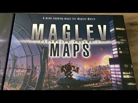 Maglev Metro by Bezier Games (Unboxing)