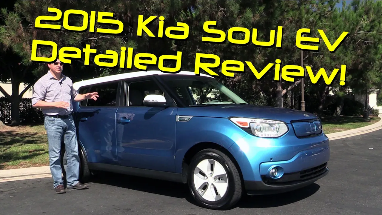 2015 Kia Soul EV First Drive Road Test and Review