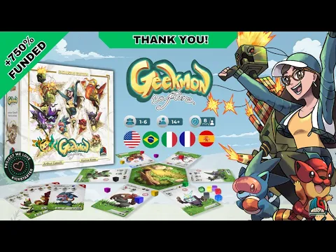Geekmon Capture Board Game - Official Trailer