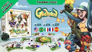Geekmon Capture Board Game - Official Trailer