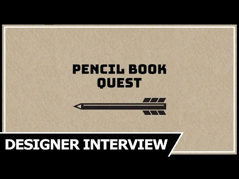 Pencil Book Quest - Designer Interview